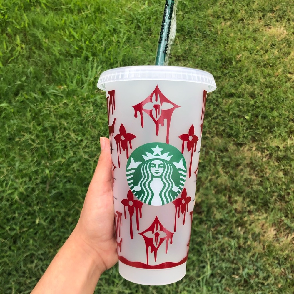 custom starbucks reusable cold cup